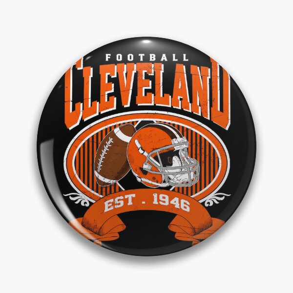 Item preview, Cleveland Football Vintage Retro Helmet designed and sold by ArtPrint Studio Tran LLC.