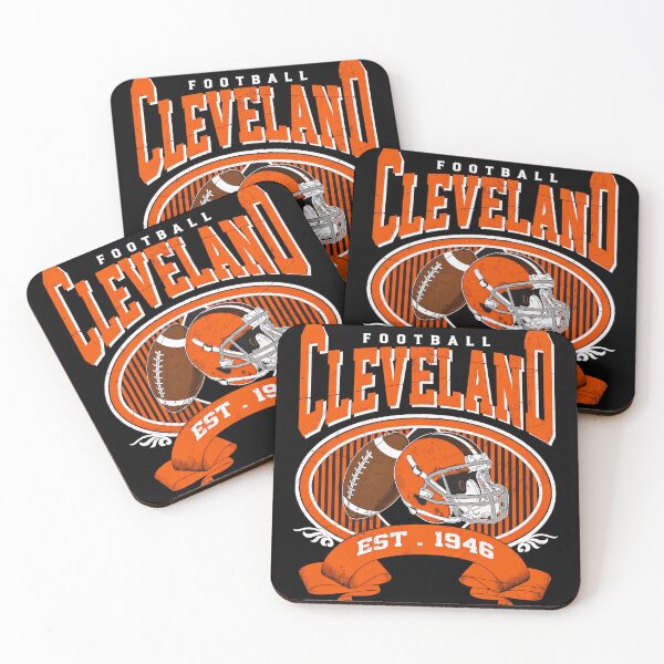 Item preview, Cleveland Football Vintage Retro Helmet designed and sold by ArtPrint Studio Tran LLC.