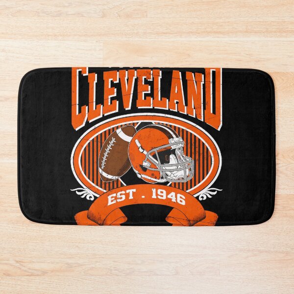Item preview, Cleveland Football Vintage Retro Helmet designed and sold by ArtPrint Studio Tran LLC.