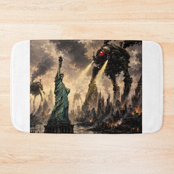 Item preview, Aliens invade designed and sold by Island Art Studios.