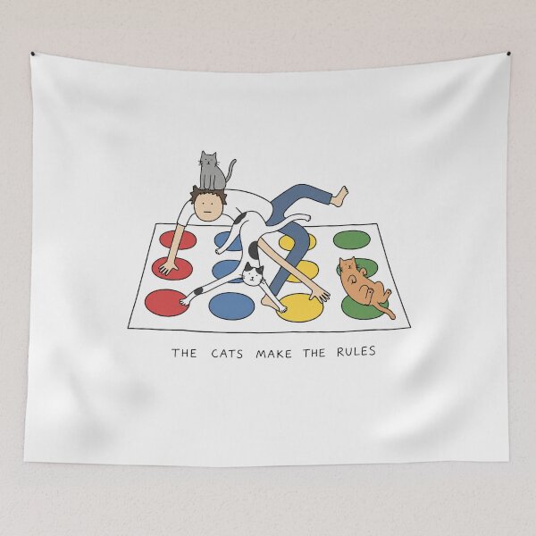 Item preview, The Cats Make the Rules designed and sold by MonkiFlipp.