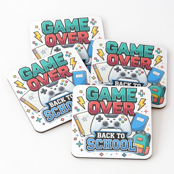 Item preview, Game Over Back To school Funny Gift  designed and sold by RCMstore.