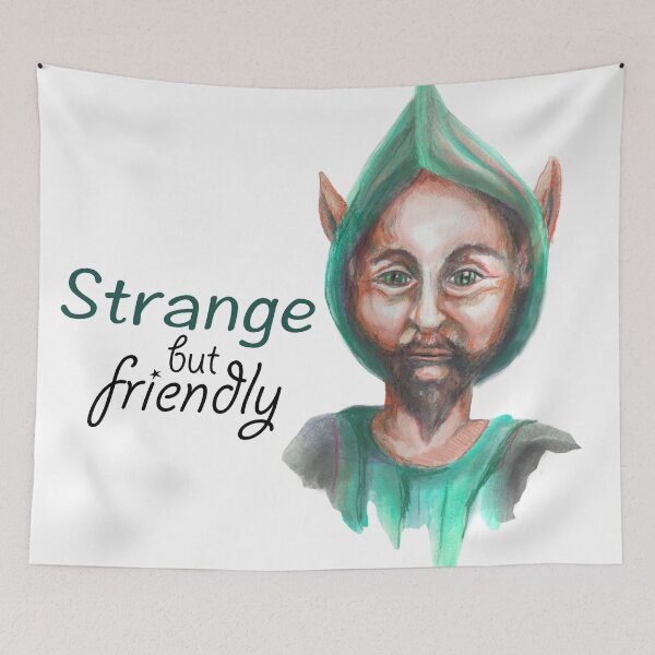 Item preview, Strange but friendly designed and sold by AmethistFaye.