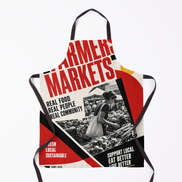 Item preview, Wall Art - Poster - Farmers Market Community Spirit designed and sold by ForeverPrintsOK.
