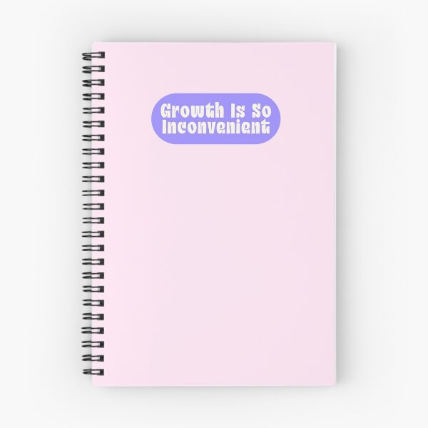 Item preview, Growth Is So Inconvenient Funny Quote designed and sold by jianina-alondra.