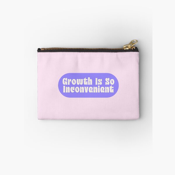 Item preview, Growth Is So Inconvenient Funny Quote designed and sold by jianina-alondra.