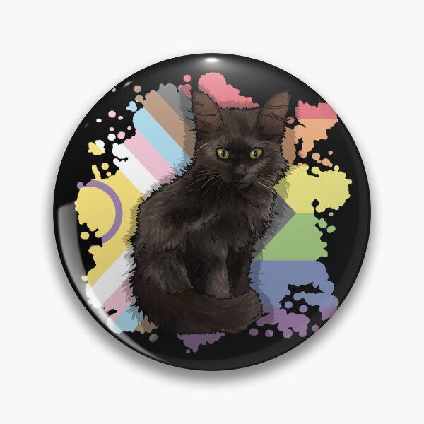 Item preview, Gatito Orgullo Progreso designed and sold by Art by Veya.