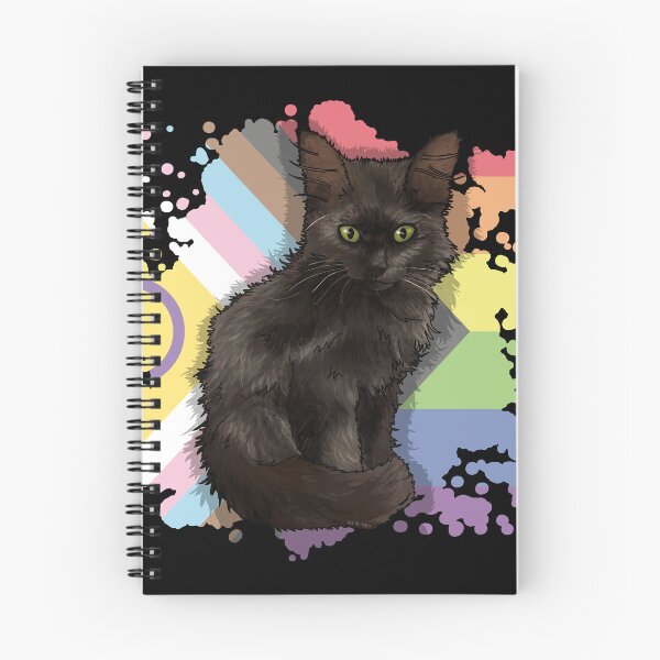 Item preview, Progress Pride Kitten designed and sold by Art by Veya.