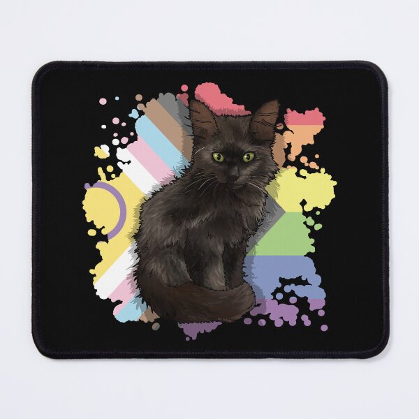 Item preview, Progress Pride Kitten designed and sold by Art by Veya.
