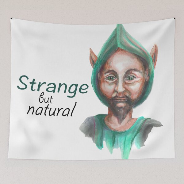 Item preview, Extraño pero natural designed and sold by AmethistFaye.