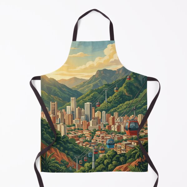 Item preview, Medellin Colombia Vintage Travel Illustration designed and sold by Bomax121.