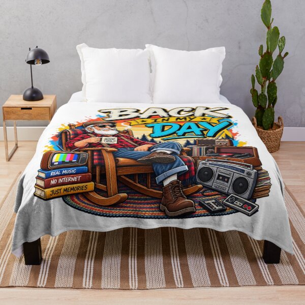 Item preview, Back In My Day – Retro Grandpa Vintage Memories designed and sold by Public Nature View Places.