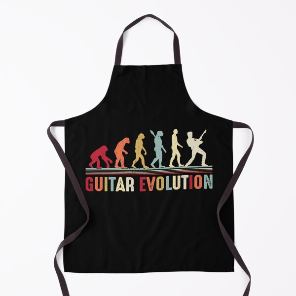Item preview, Guitar Evolution Retro Rock Music Guitarist T-Shirt designed and sold by HiPatti.