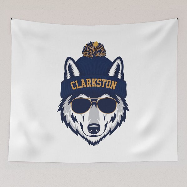 Item preview, Wolf Cool Beanie Sunglasses Graphic T-Shirt designed and sold by GregorySm18789.