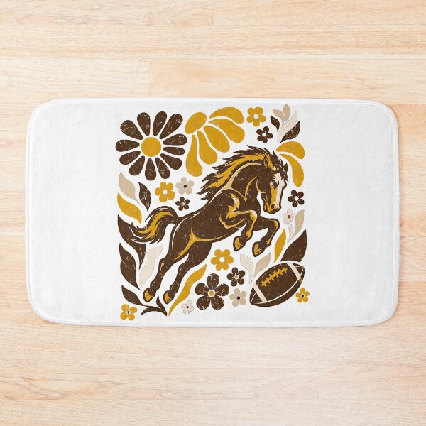 Item preview, Retro Horse Floral Football Groovy Sweatshirt designed and sold by AlisonFle96648.