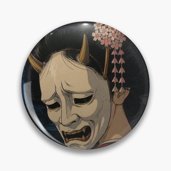 Item preview, Japanese Hannya Girl Sakura Geisha designed and sold by bapupa.