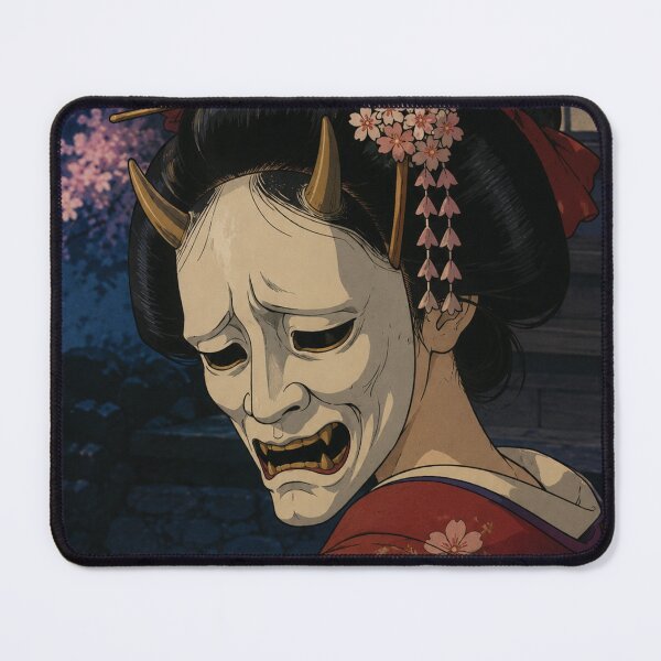 Item preview, Japanese Hannya Girl Sakura Geisha designed and sold by bapupa.