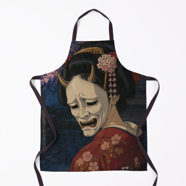 Item preview, Chica japonesa Hannya Sakura Geisha designed and sold by bapupa.