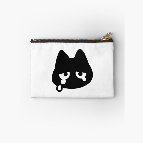 Item preview, Crying Black Cat – Sad Cute Cat designed and sold by MR-HOOBY.
