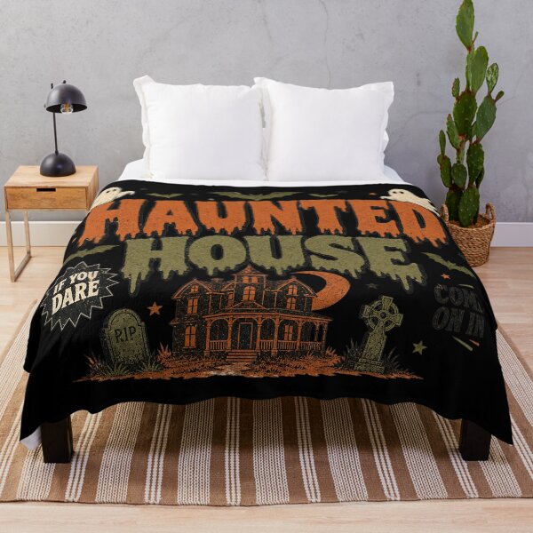 Item preview, Haunted House Vintage Poster Shirt | Retro Horror Design designed and sold by MOCH- ART.