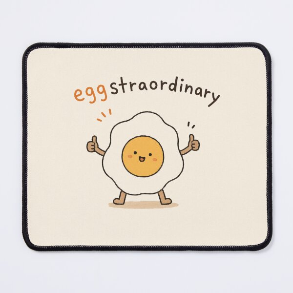 Item preview, Eggstraordinary Cute Fried Egg Kawaii Food Pun designed and sold by Eathusiast.