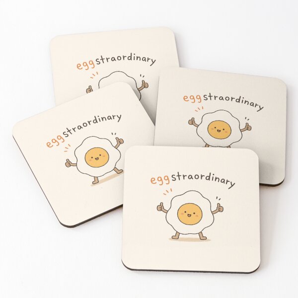 Item preview, Eggstraordinary Cute Fried Egg Kawaii Food Pun designed and sold by Eathusiast.