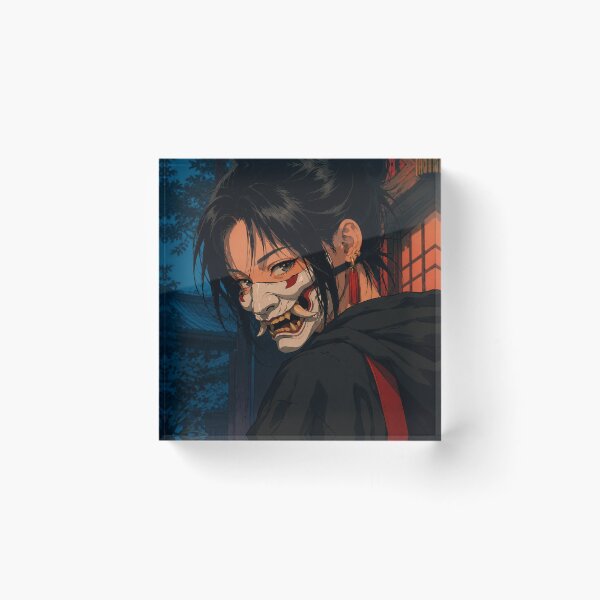 Item preview, Japanese Hannya Girl Lantern Night designed and sold by bapupa.