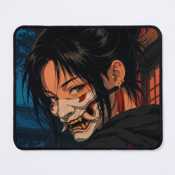 Item preview, Japanese Hannya Girl Lantern Night designed and sold by bapupa.