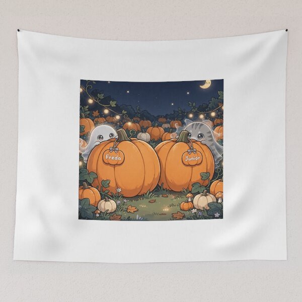Item preview, Freda and Junior Pumpkin Patch Night designed and sold by MAISON SYLVIE.