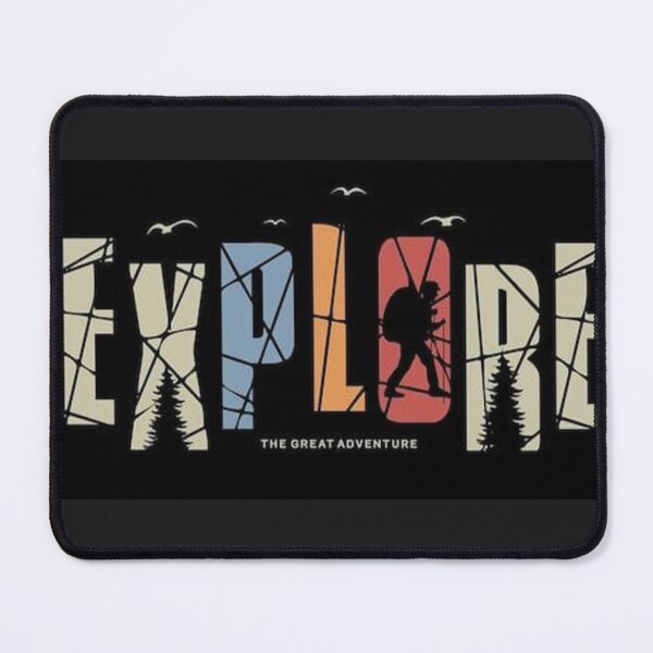 Item preview, Explore The Great Adventure – Outdoor Adventure Typography designed and sold by DemanDFashionFactroy.