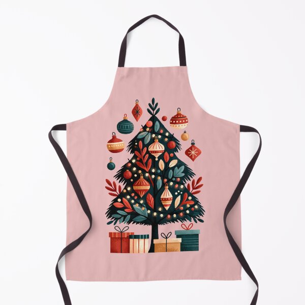 Item preview, Festive Retro Christmas Tree with Gifts designed and sold by colorful-white.