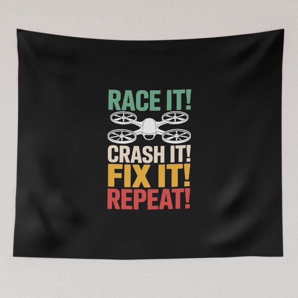 Item preview, Race It Crash It Fix It Repeat  designed and sold by jkrphoto.