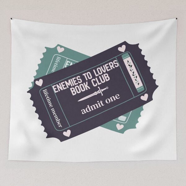 Item preview, Enemies to Lovers Book Club designed and sold by birdiesinc.
