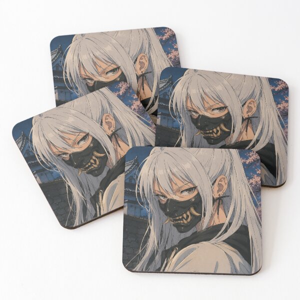 Item preview, Japanese Hannya Girl Moonlit Spirit designed and sold by bapupa.
