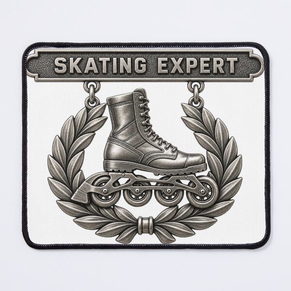 Item preview, Skating Expert Badge designed and sold by POGs R Us.