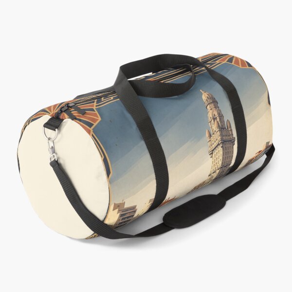 Item preview, Montevideo Uruguay Vintage Travel Illustration designed and sold by Bomax121.