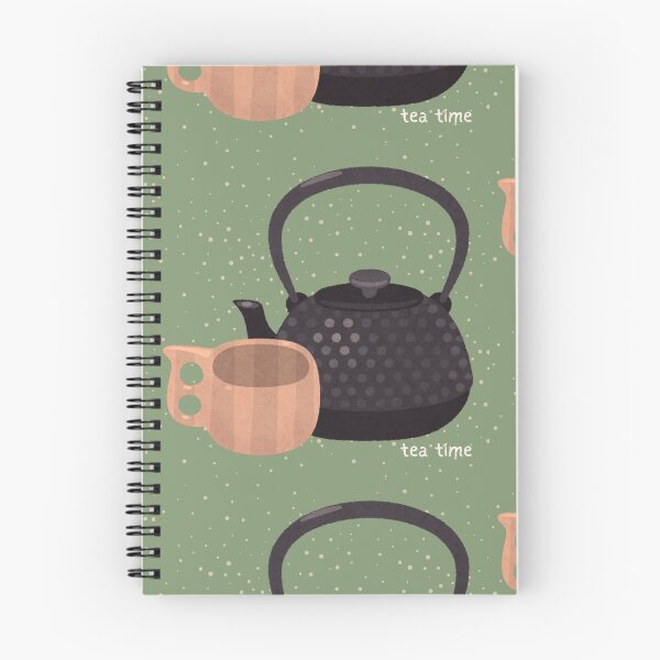 Item preview, Zen Tea Times Cozy Iron Tea Pot And Wooden Tea Cup designed and sold by LibertyHub.