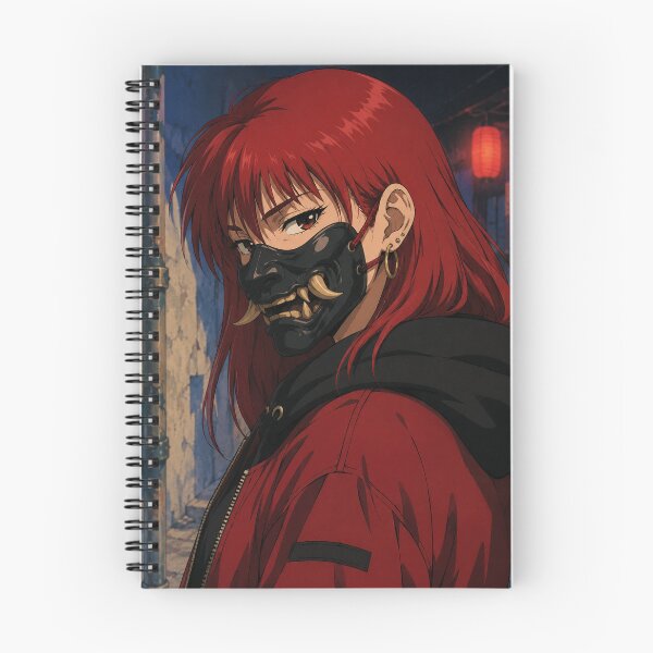 Item preview, Japanese Hannya Girl Crimson Street designed and sold by bapupa.