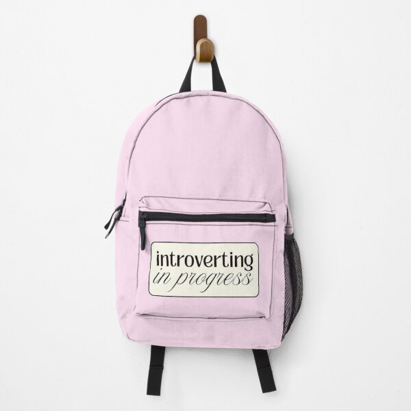 Item preview, Introverting in Progress Funny Introvert Quote designed and sold by jianina-alondra.