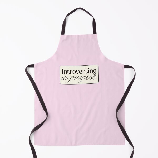 Item preview, Introverting in Progress Funny Introvert Quote designed and sold by jianina-alondra.