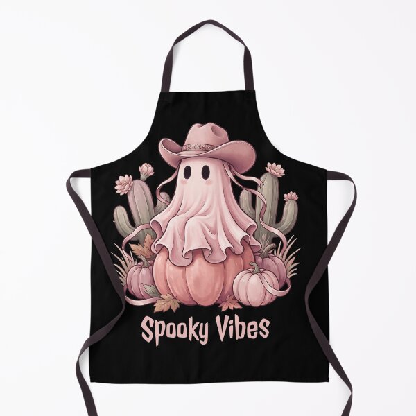 Item preview, Western Pinkoween Spooky Vibes Cowboy Ghost designed and sold by MythicCotton.