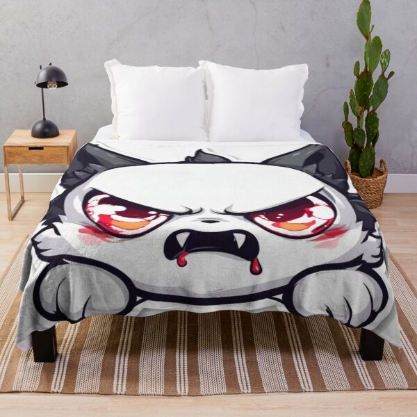 Item preview, Angry White Cat Red Eyes Fierce designed and sold by YAM716.