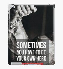 Bodybuilding Inspirational Workout Quote iPad Case/Skin