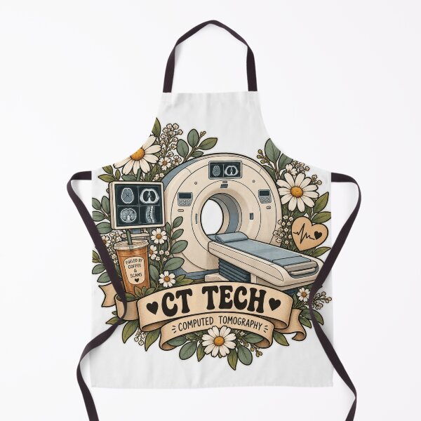 Item preview, Botanical CT Tech Life - Computed Tomography Technologist designed and sold by LUX2Boutique ★★★★★.