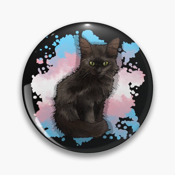 Item preview, Trans Pride Kitten designed and sold by Art by Veya.