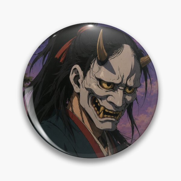 Item preview, Japanese Hannya Samurai Moon Guardian designed and sold by bapupa.