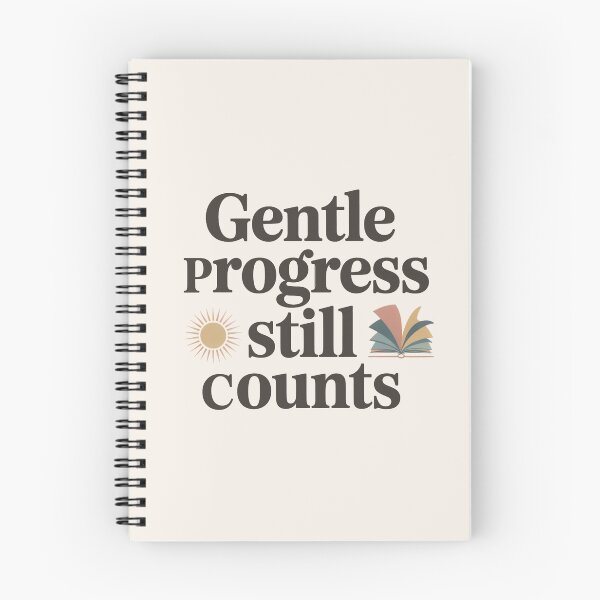 Item preview,  Gentle Progress Still Counts Study Quote  designed and sold by TrendMorphic.