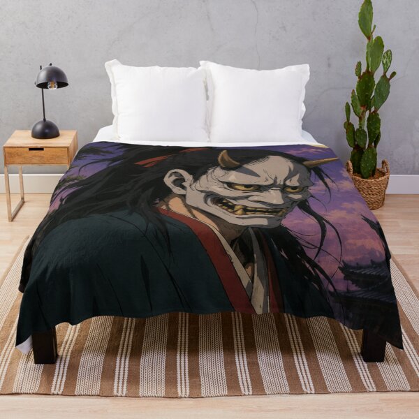 Item preview, Japanese Hannya Samurai Moon Guardian designed and sold by bapupa.