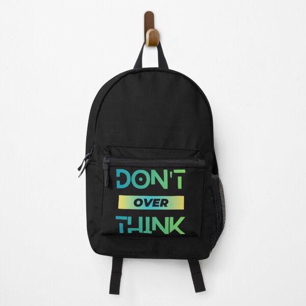 Item preview, DON'T OVER THINK designed and sold by TypeMuse.