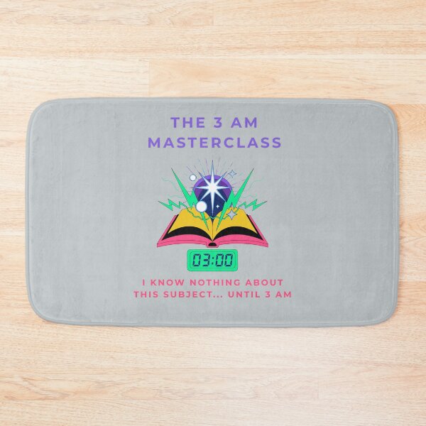 Item preview, The 3 AM Masterclass - Funny ADHD Hyperfocus Meme designed and sold by kryoarts.